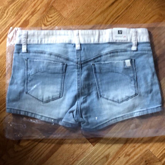1 LEFT!💋 LO-RISE STRETCH JEAN DENIM SHORTS Size S - Picture 5 of 7